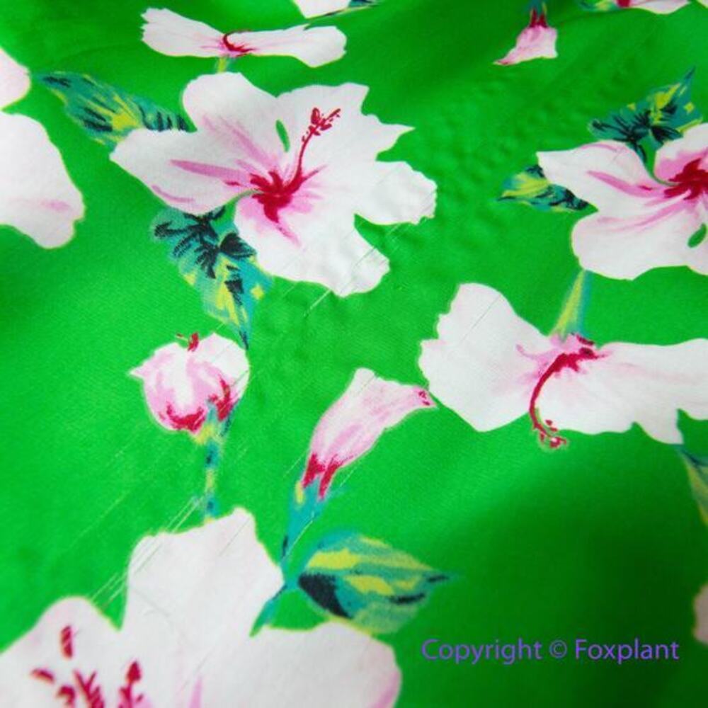 New! *Flawed" White House Black Market Floral Satin Fit & Flare Dress, size 2 - Picture 14 of 16